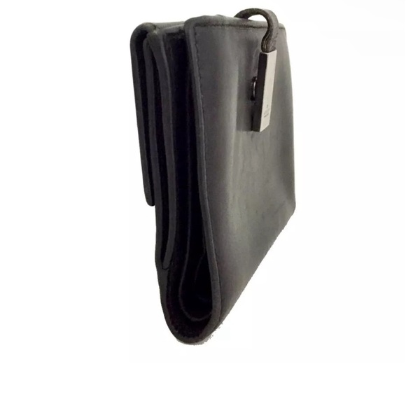 GUCCI Black Leather Bifold Wallet/9Y1092. Authentic - Picture 2 of 8
